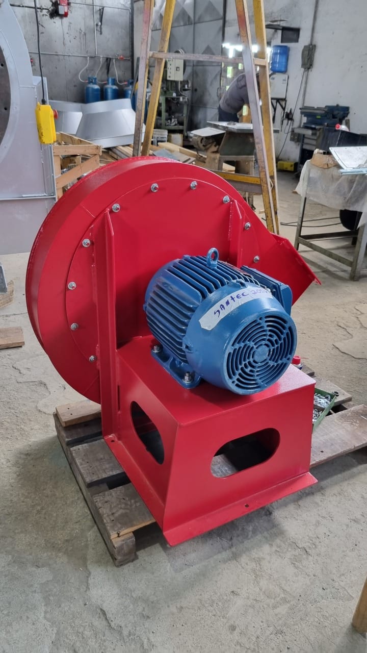 Ventilador Centrífugo para Ar de Combustão